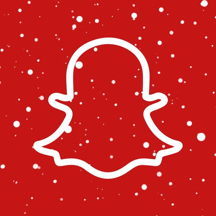 Snapchat iOS 14 icon Wallpaper iphone christmas Christmas