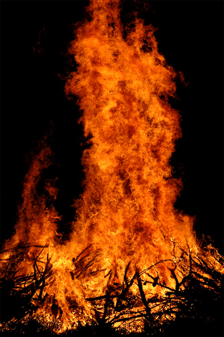 Captivating And Blazing Photography Of Fire Wallpaper
