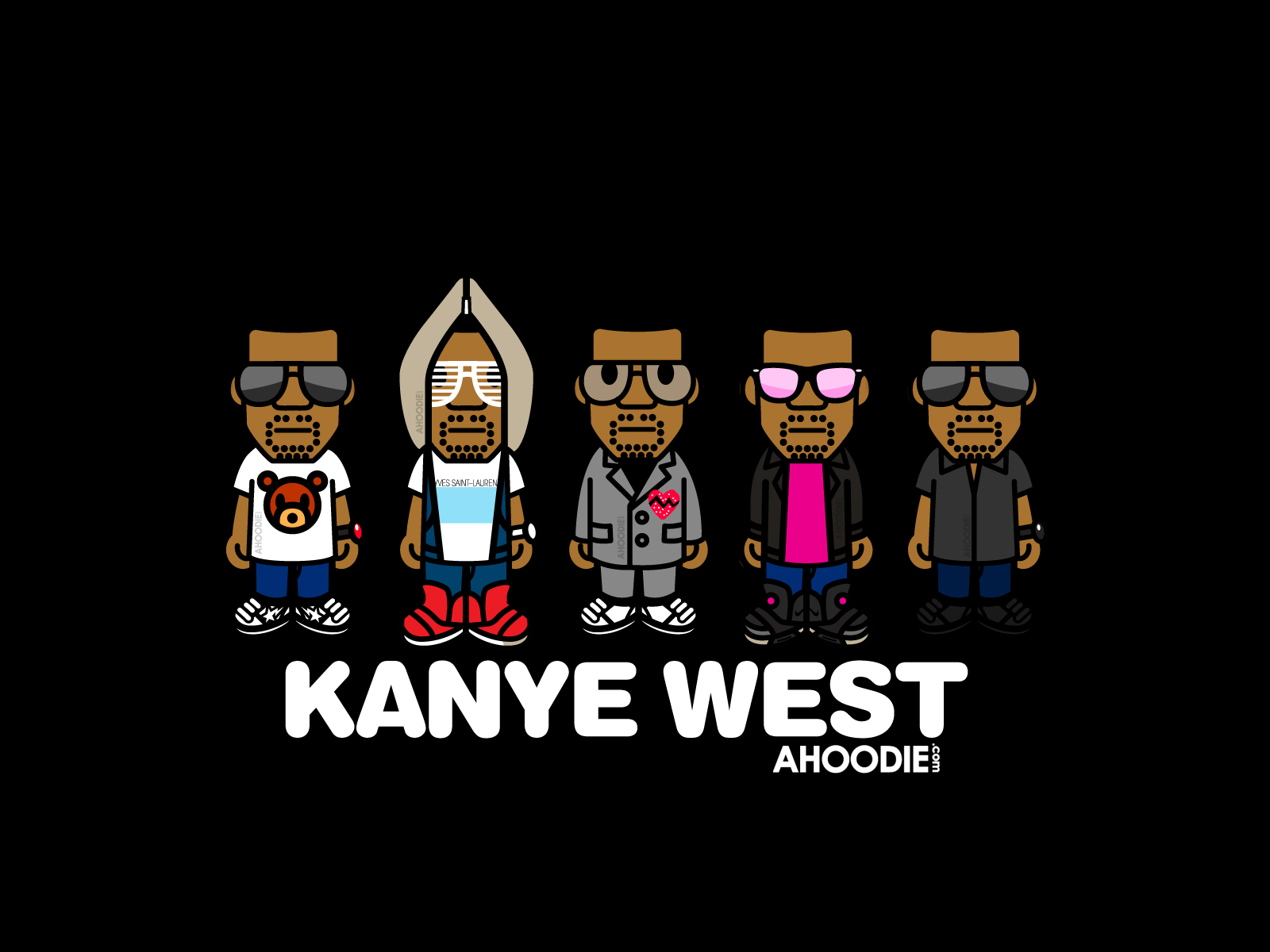 Chicken Waffles Ahoodie Kanye West Wallpaper Here