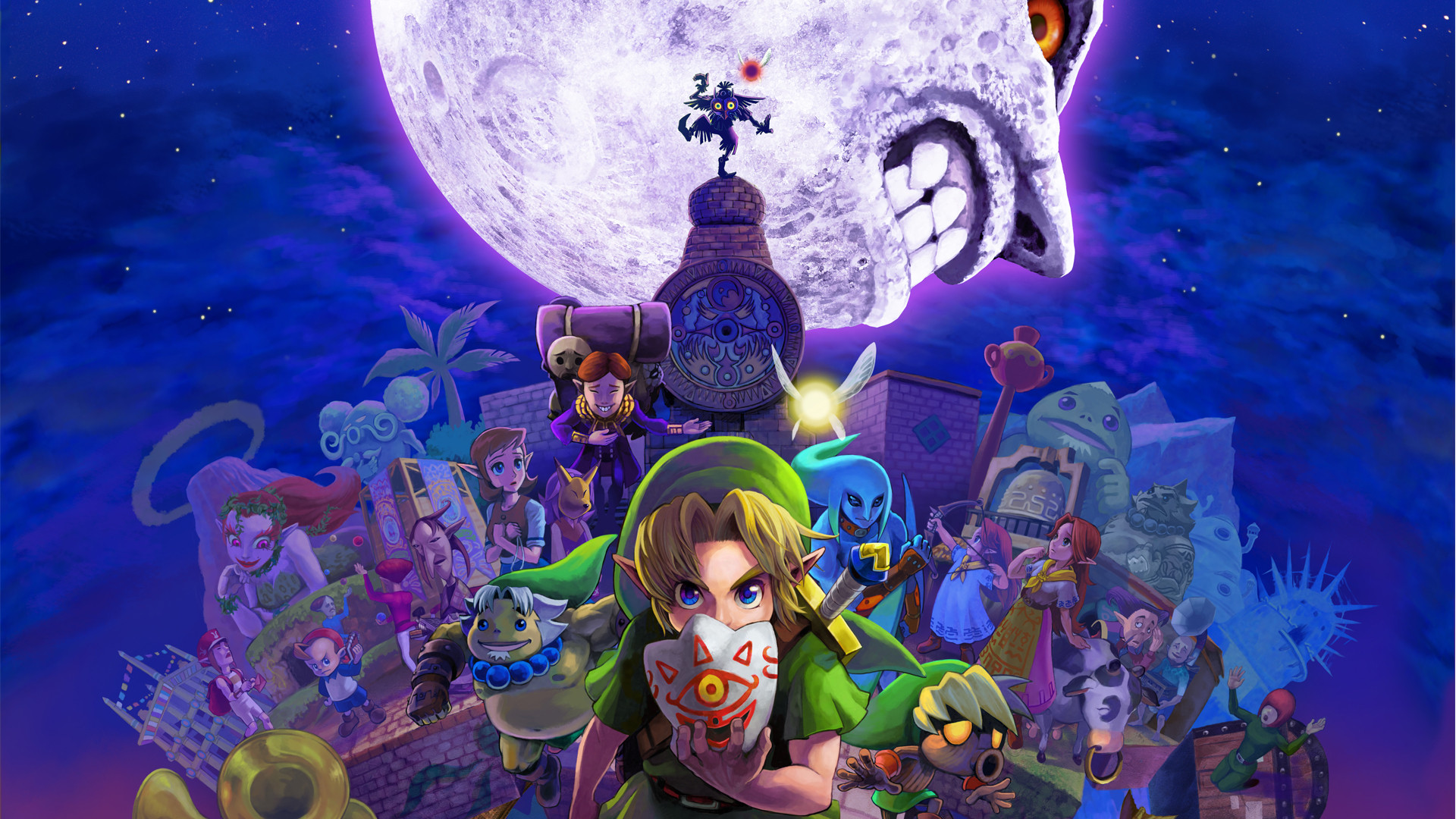 The Above Majora S Mask Wallpaper Are As Follows