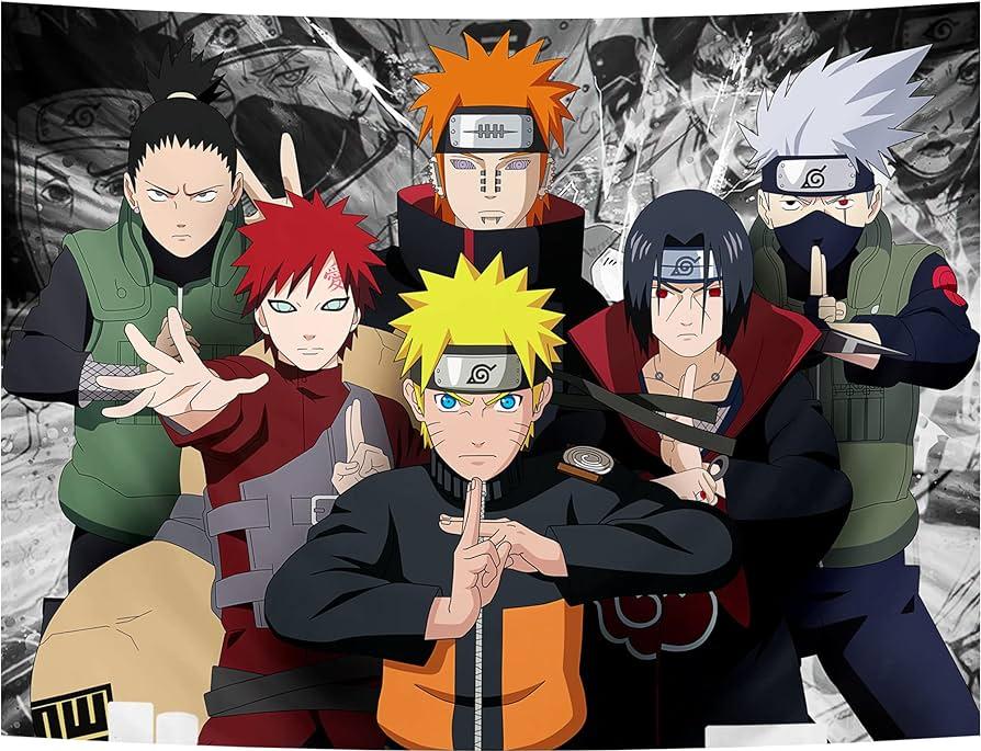 Amazon Jumant Naruto Tapestry Anime For Bedroom