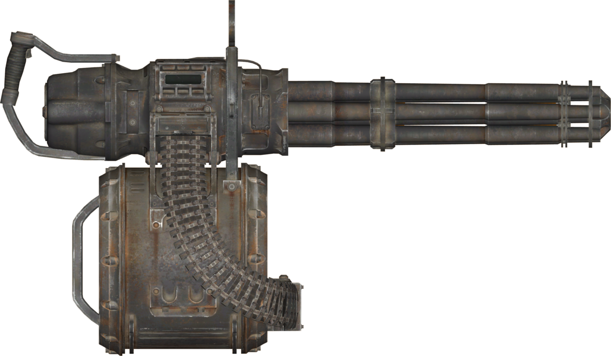 Cannon Png Image Transparent Background Fallout Minigun