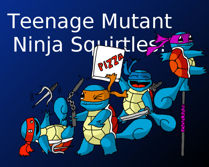 Teenage Mutant Ninja Squirtles By Thelifeofgaston