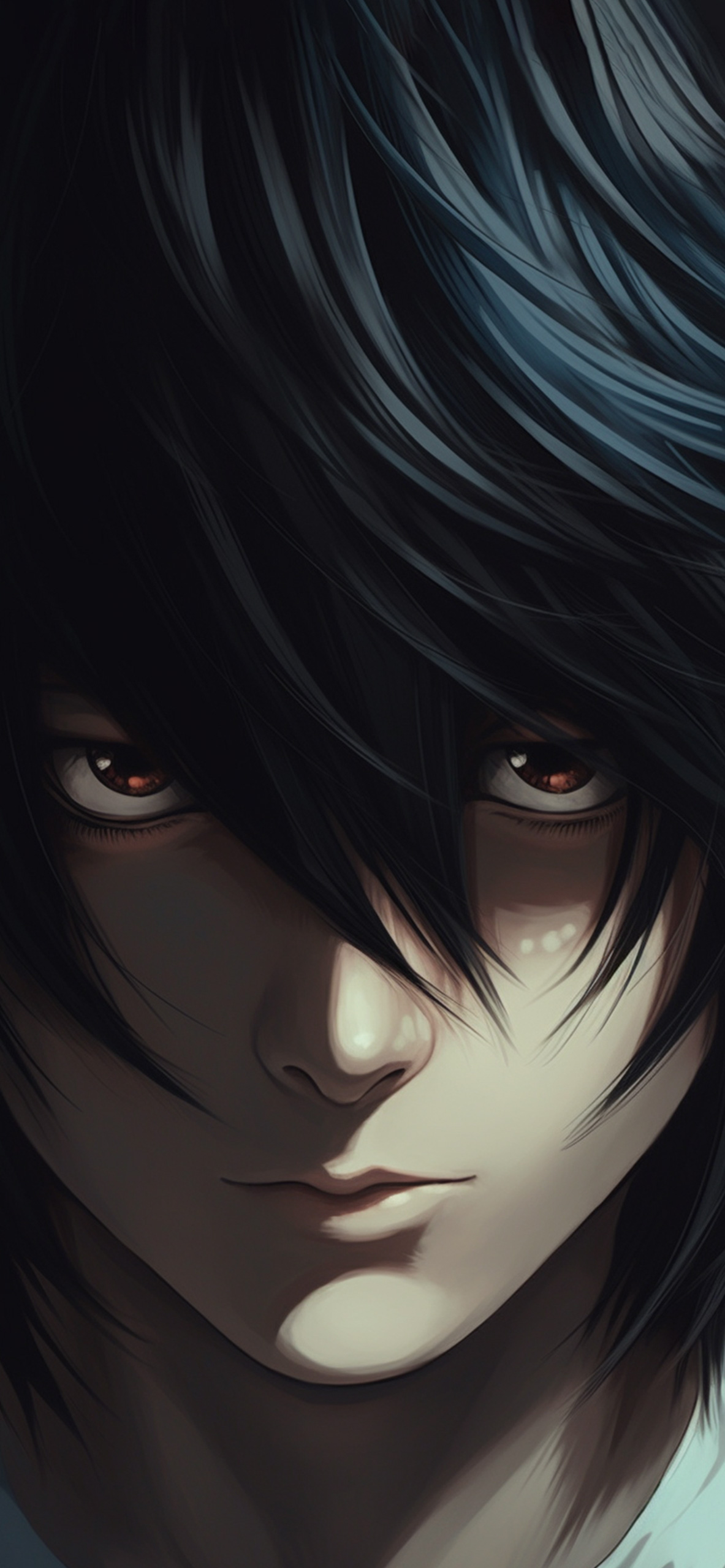 Death Note L Art Wallpaper Aesthetic 4k