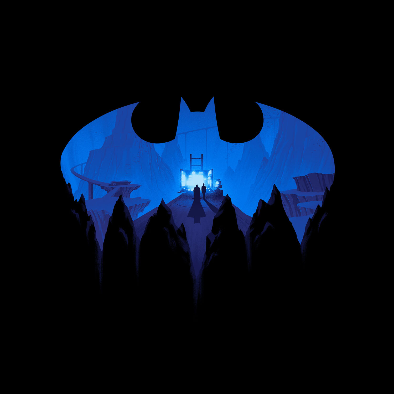 19+] Blue Batman Logo Wallpapers - WallpaperSafari