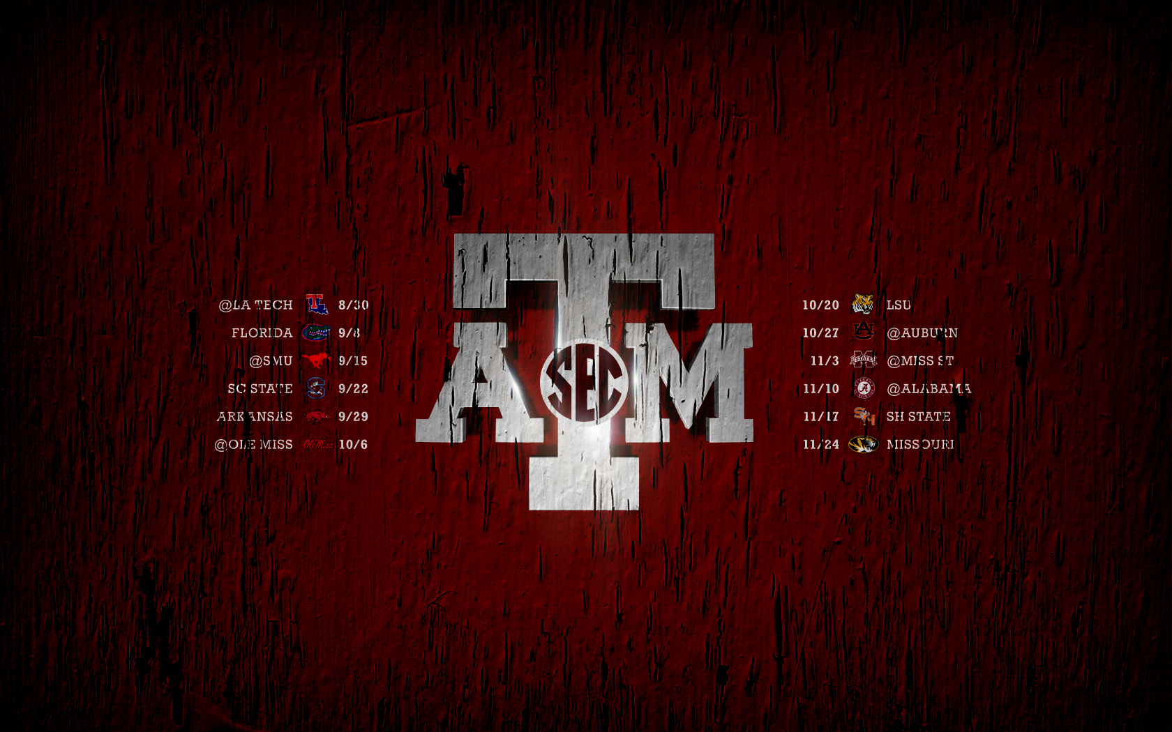 Texas A M Football Schedule Wallpaper WallpaperSafari