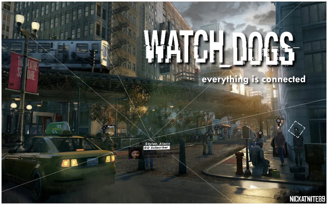 Watch Dogs Wallpaper 1080p Game HD