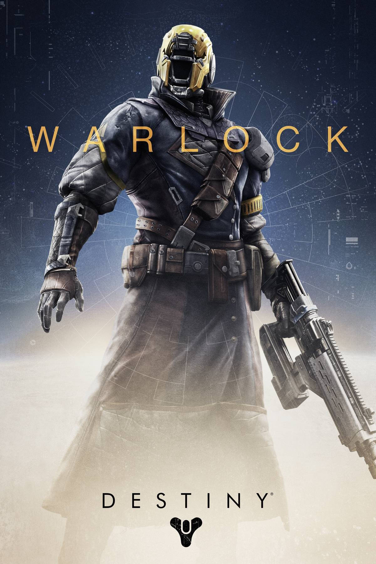 Destiny iPhone Warlock Poster Wallpaper