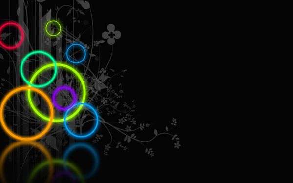 Black And Neon Colors Jpg