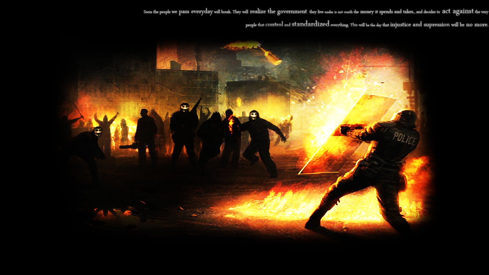 HDwp Riot Collection Of Widescreen Wallpaper