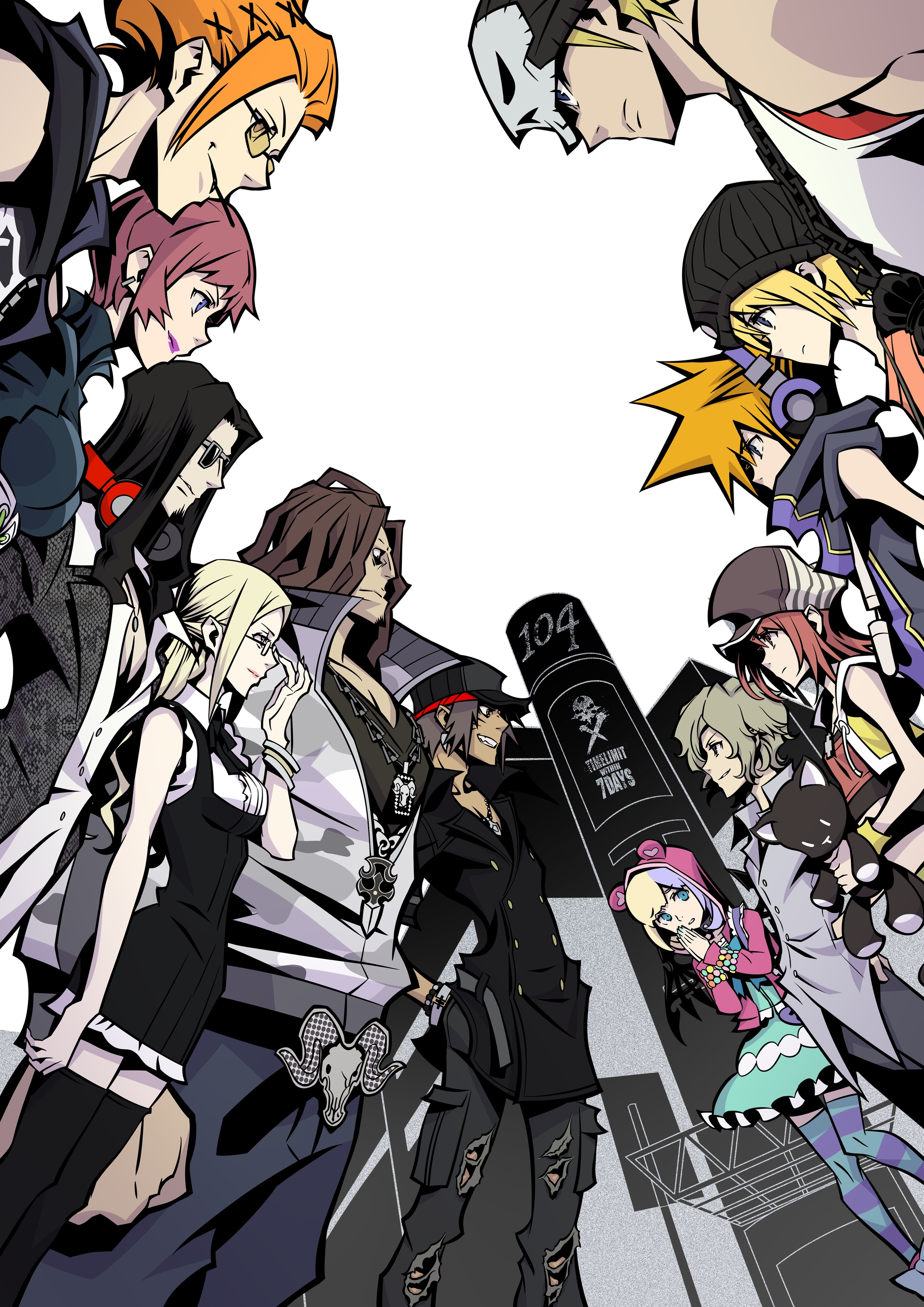 14++ The World Ends With You Wallpaper