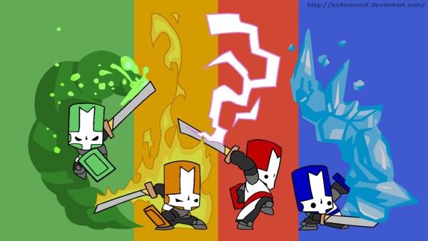 Castle Crashers Wallpaper The Knights