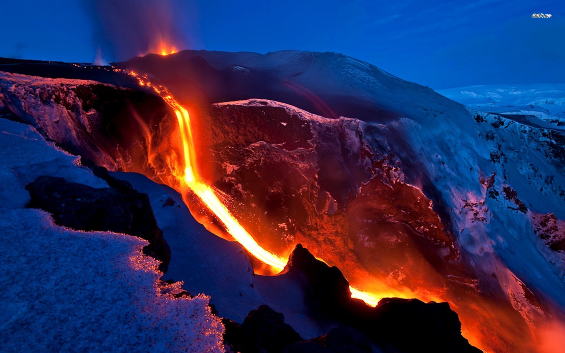 Volcano Wallpaper Nature
