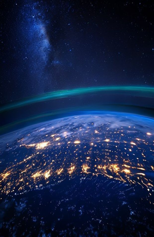 Earth At Night Wallpaper HD