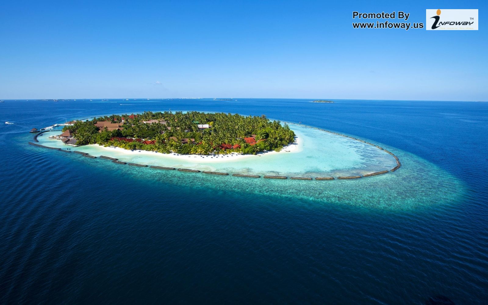 maldives island paradise high definition widescreen wallpapers