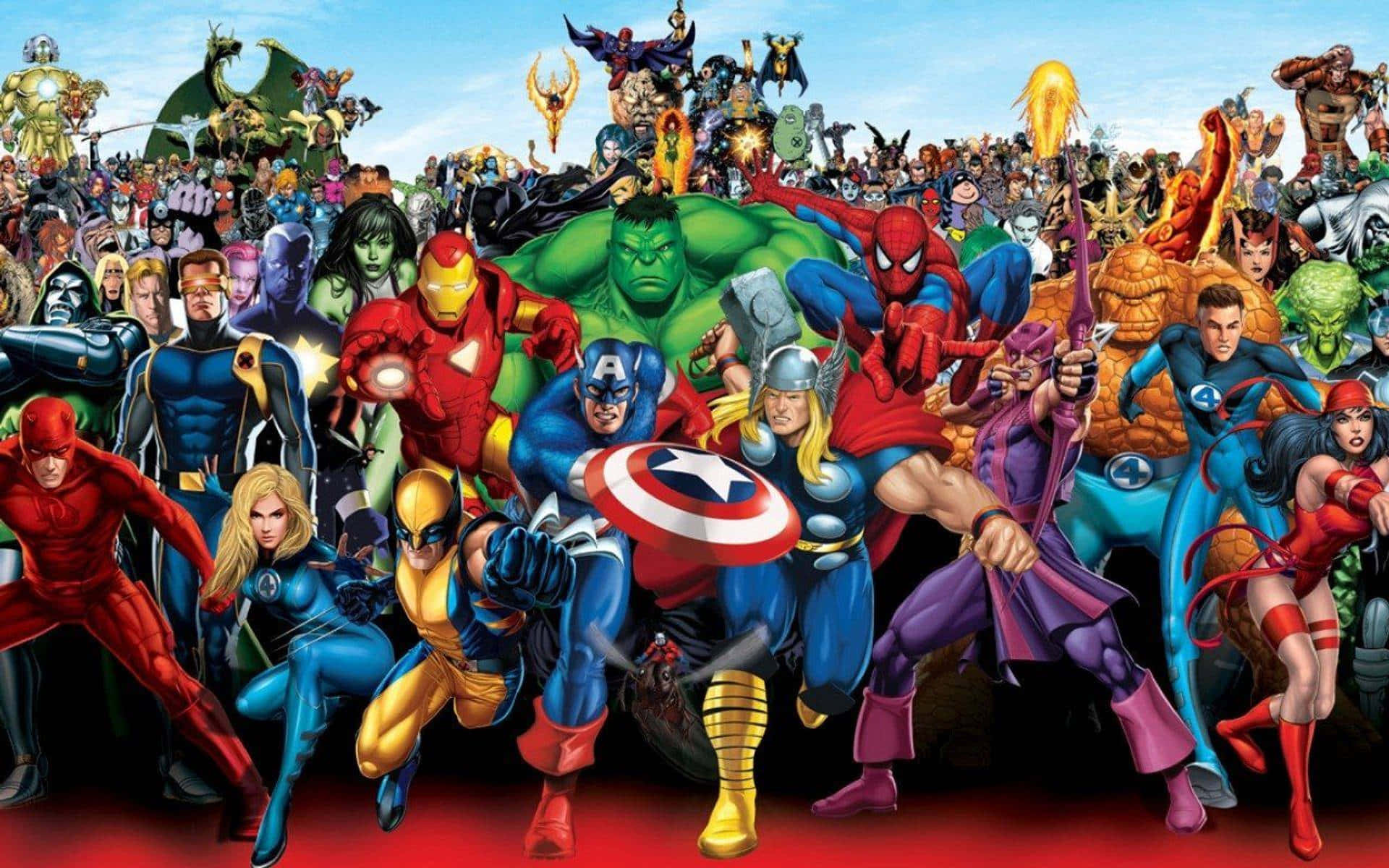 Marvel Aesthetic Laptop Wallpaper