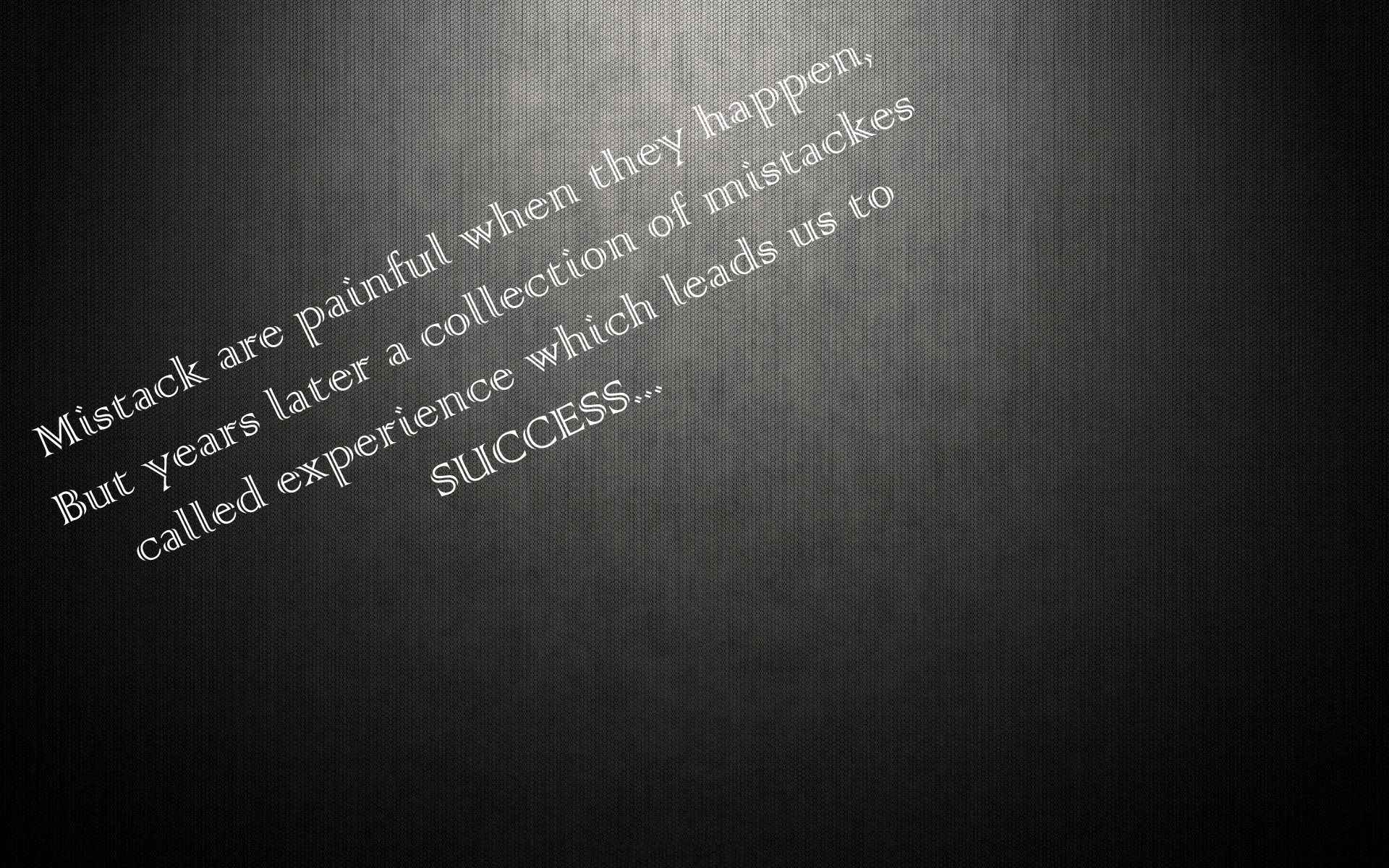 Quote On Success HD Wallpaper