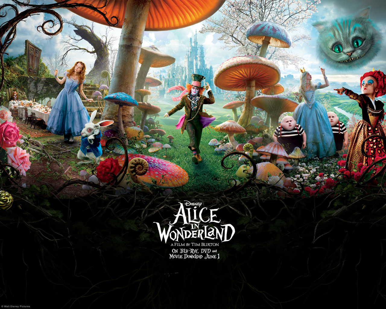 Alice In Wonderland Free Wallpaper Wallpaper Anime 43946 high