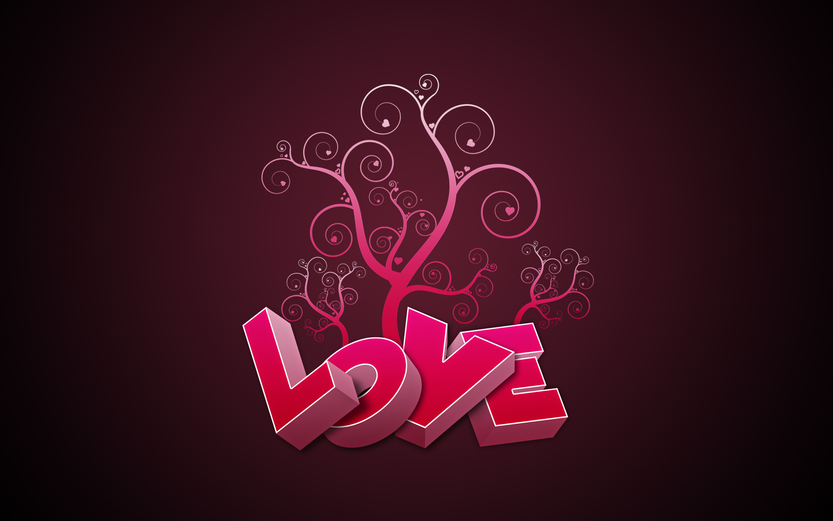 Love in Pink Wallpapers HD Wallpapers 1680x1050