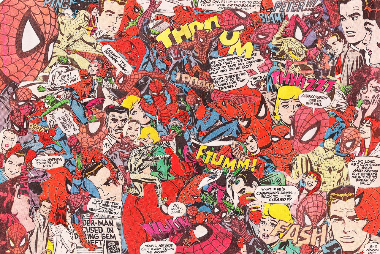 Spider Man Collage By Shannon Neuner Superheroes