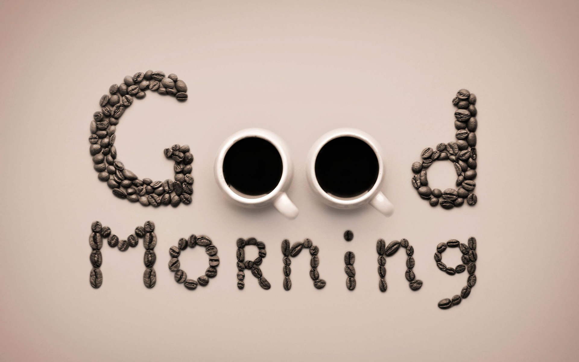 Good Morning Coffee HD Wallpaper