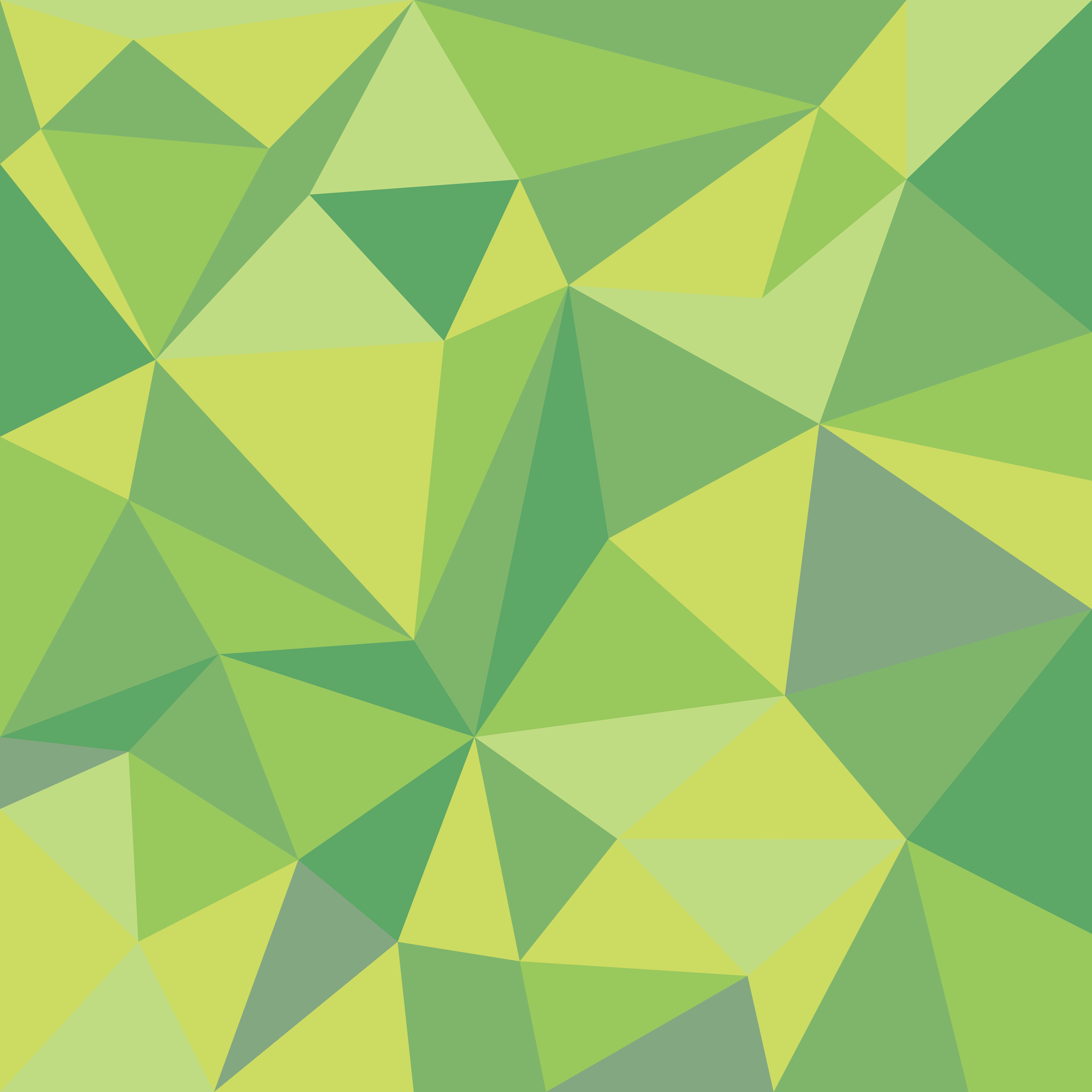 Abstract Pattern Green Triangle Wallpaper HD
