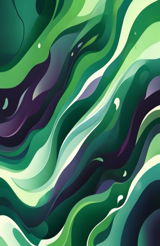 Abstract Green Wallpaper