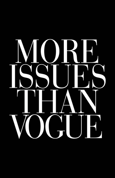 More Issues Than Vogue - What does it mean?