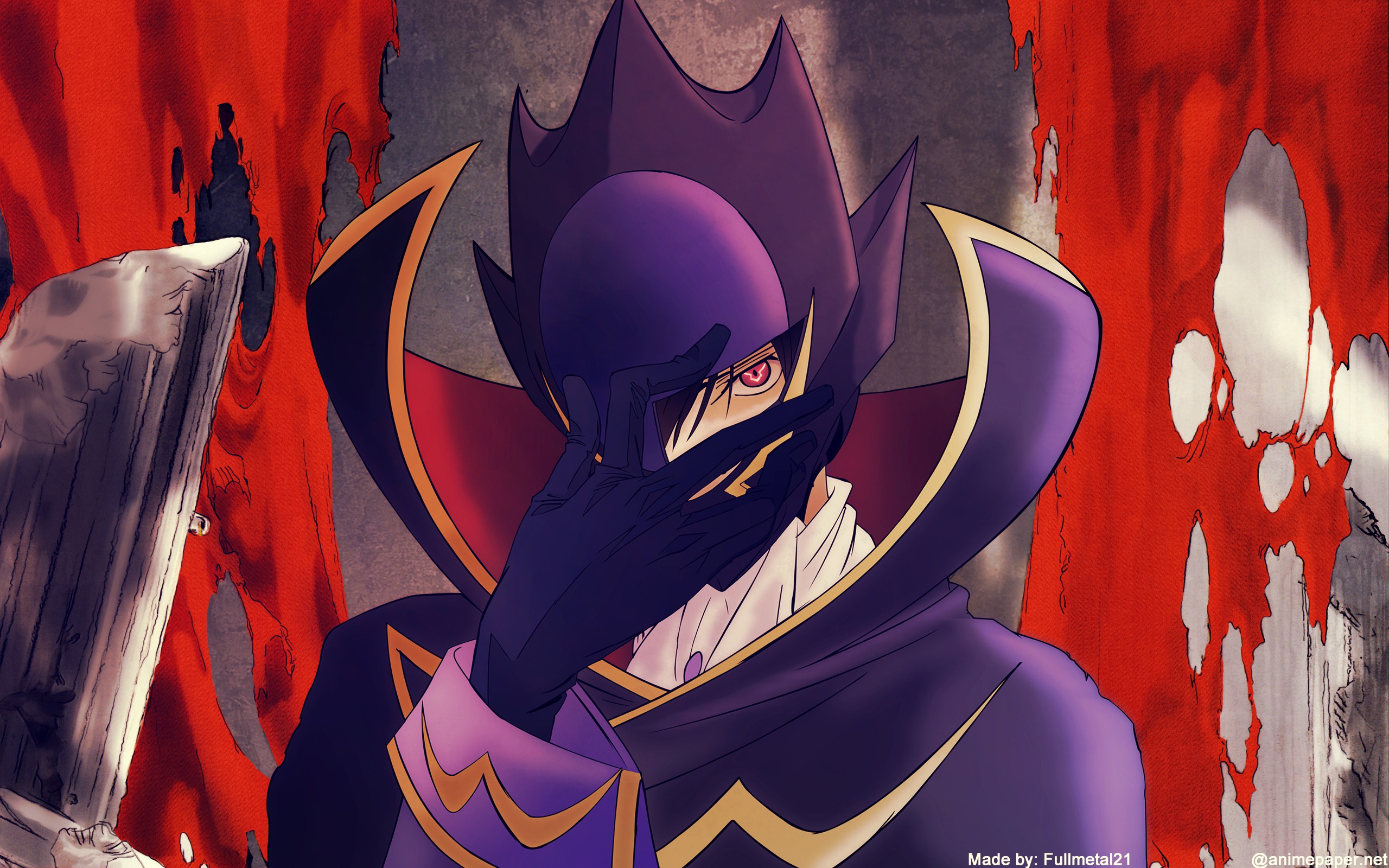 Lelouch Lamperouge Anime Code Geass HD Wallpaper