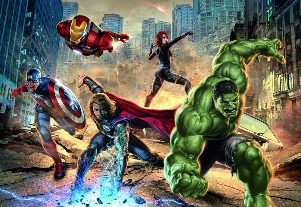 Avengers Marvel Ics Photo Wallpaper Wall Mural Kids