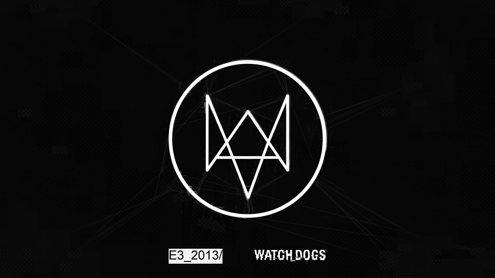 Watch Dogs Logo wallpaper   1242521 1920x1080