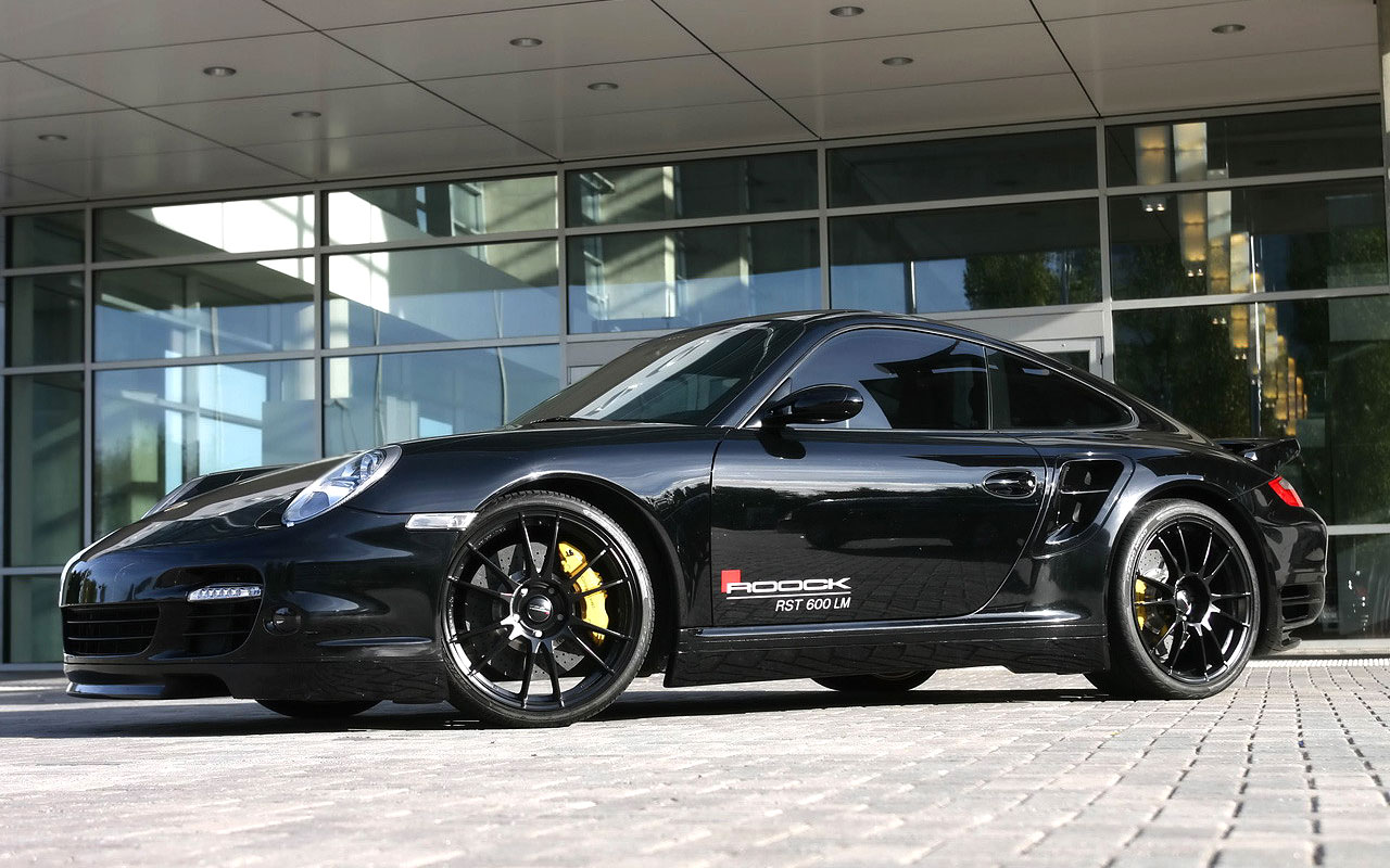 Turbo Wallpaper Black Porsche S
