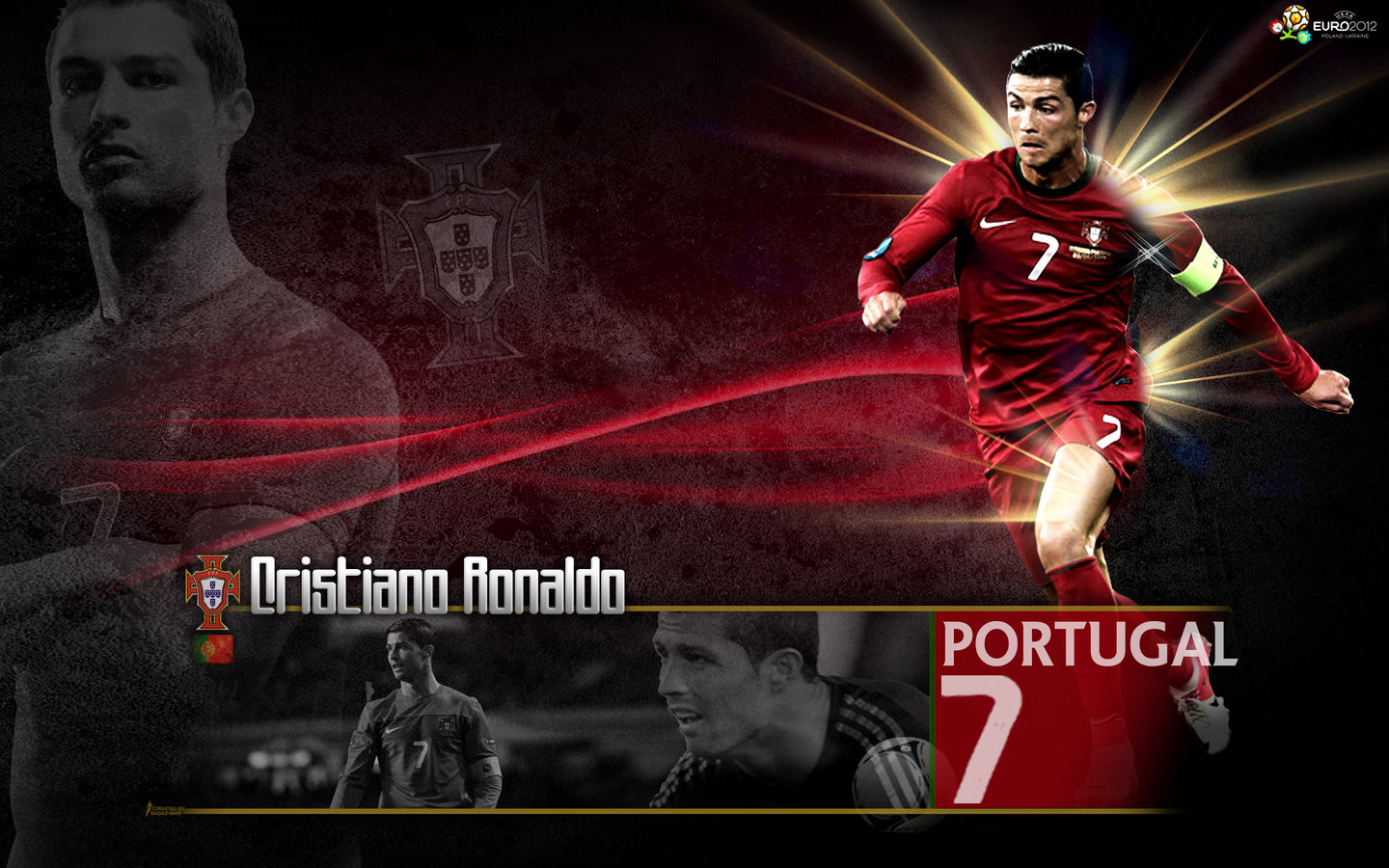 Cristiano Ronaldo Portugal World Cup Background iPhone Wallpaper