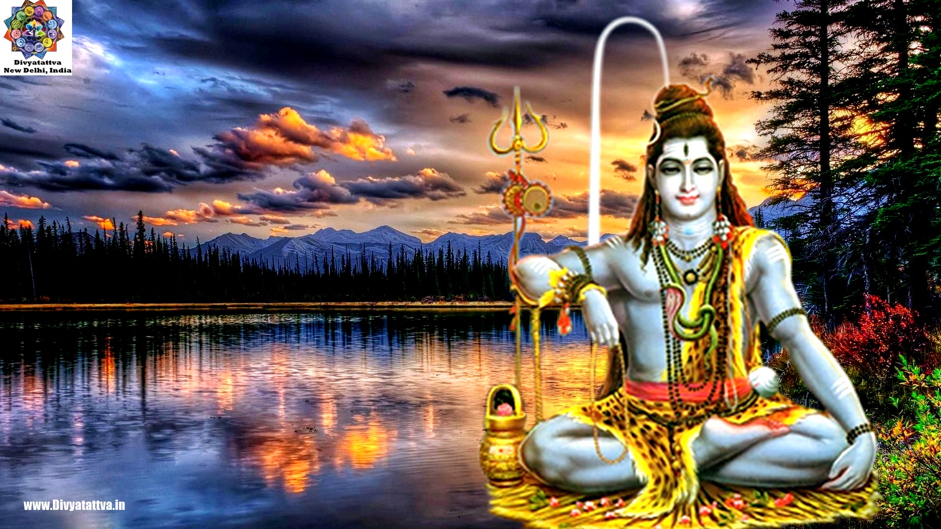 Lord Shiva HD Siva Meditation Wallpaper Hindu God Mahadev In Samadhi