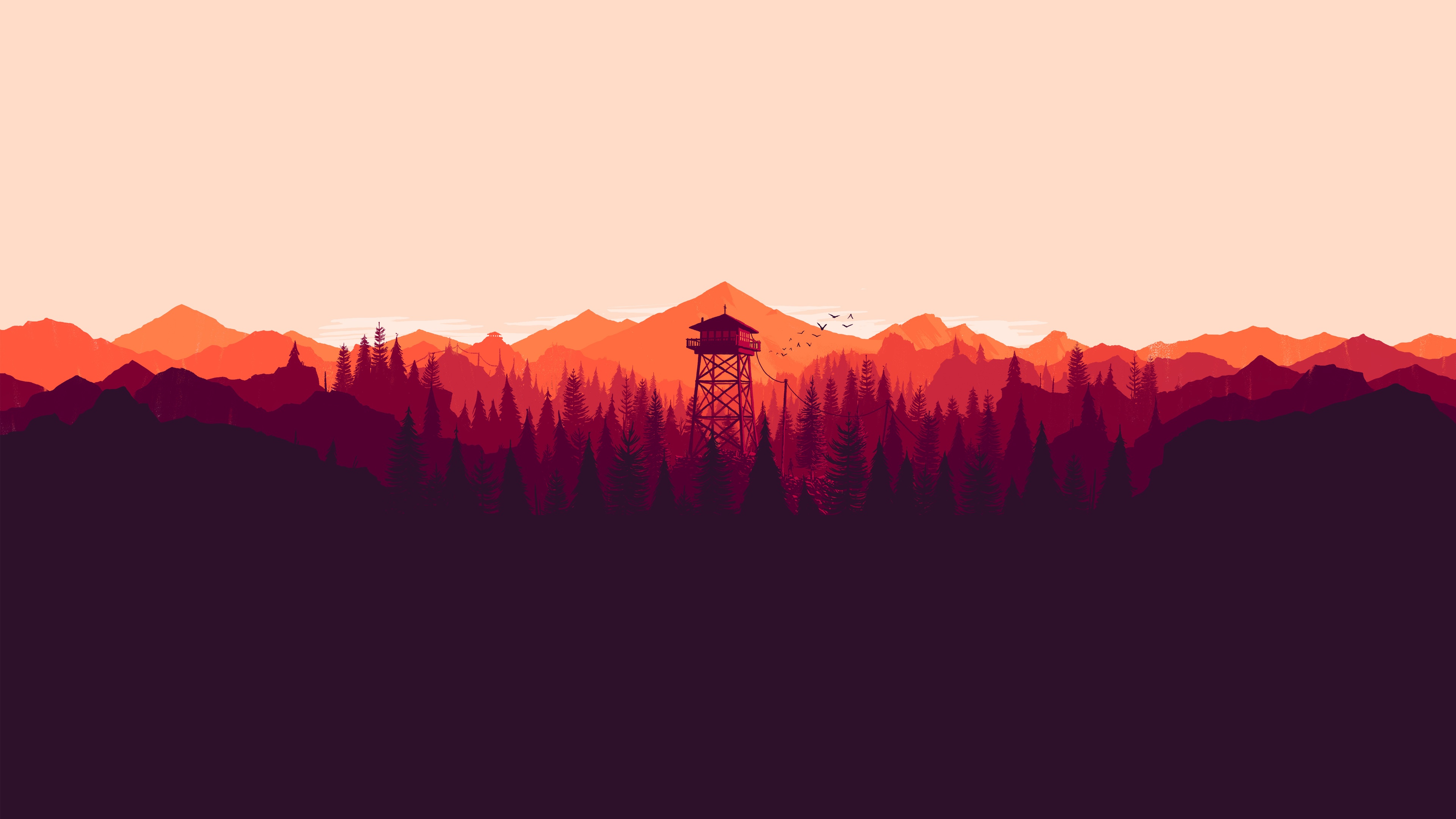Art Style Used In Firewatch