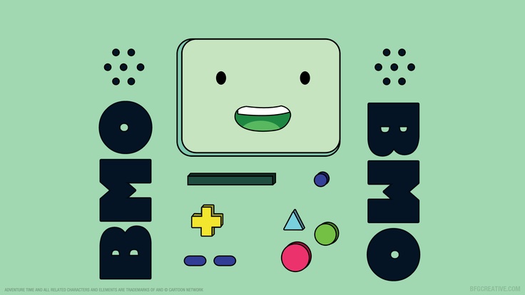 Wallpaper Of Beemo Bmo From Adventure Time X