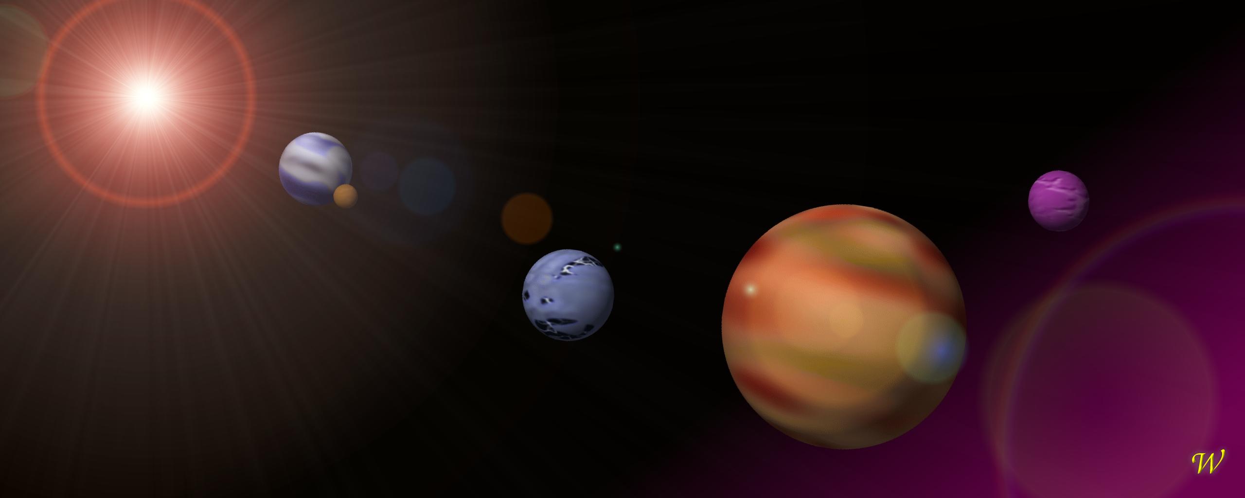solar system planets 001 HD Wallpaper