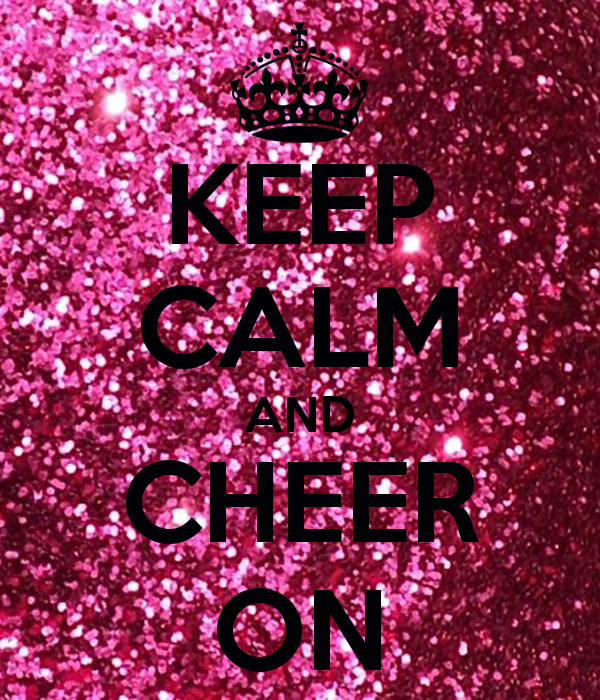 keep calm and sparkle poster