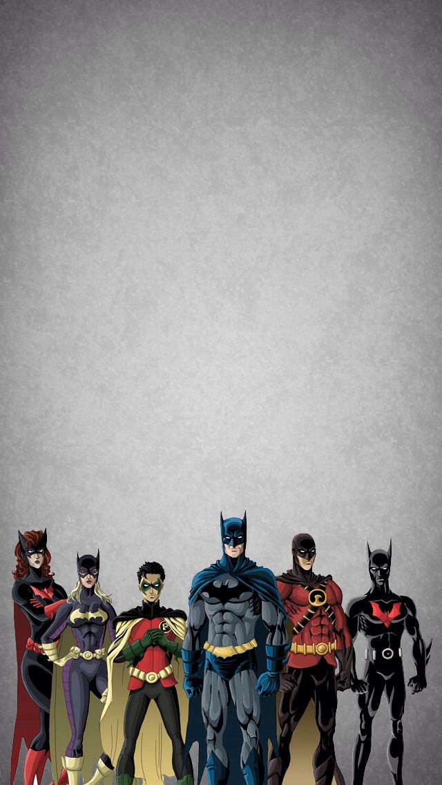 Batman Co iPhone Wallpaper