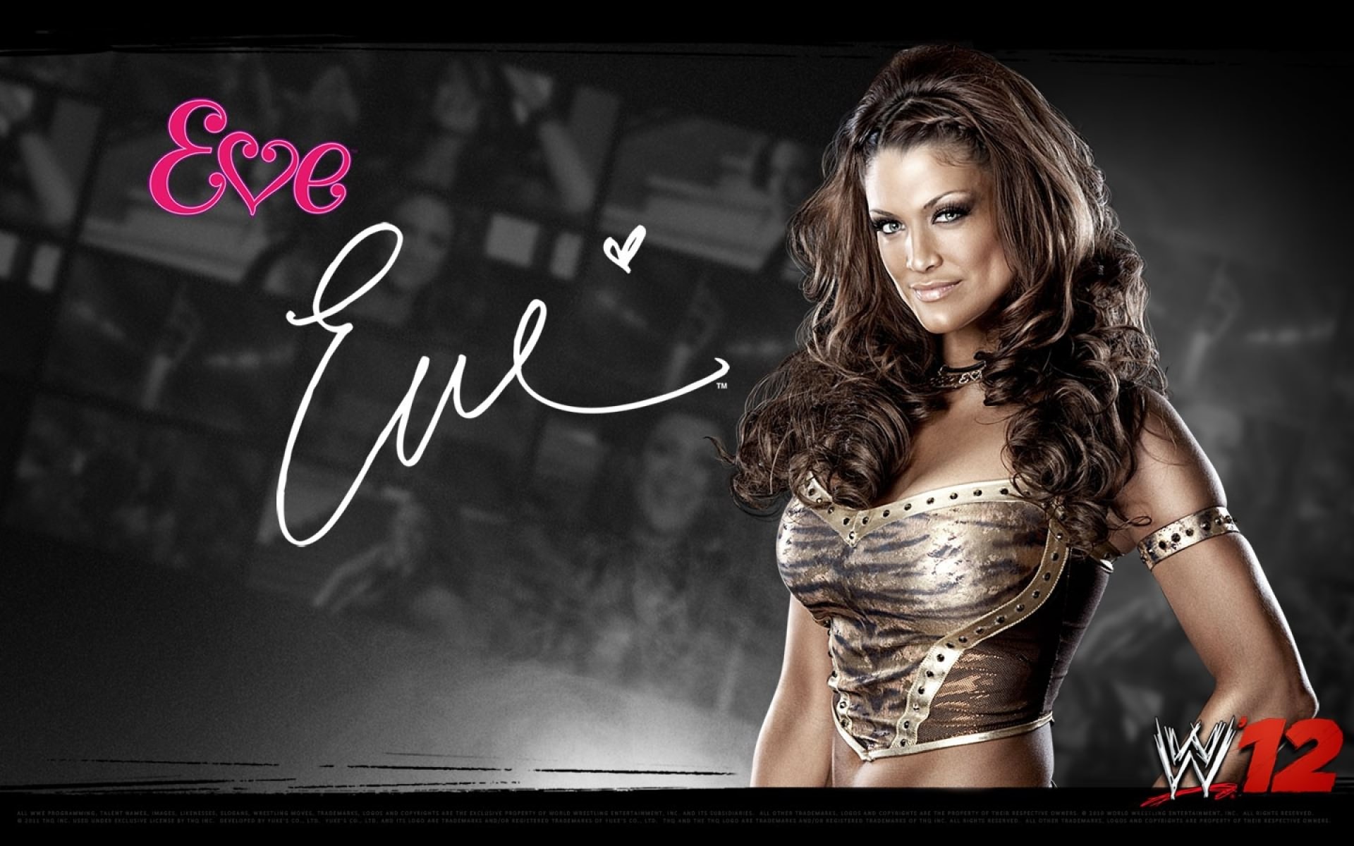 WWE Divas   WWE Eve HD Desktop Wallpaper HD Desktop Wallpaper
