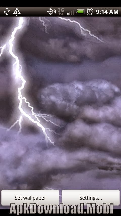 Thunderstorm Live Wallpaper Apk