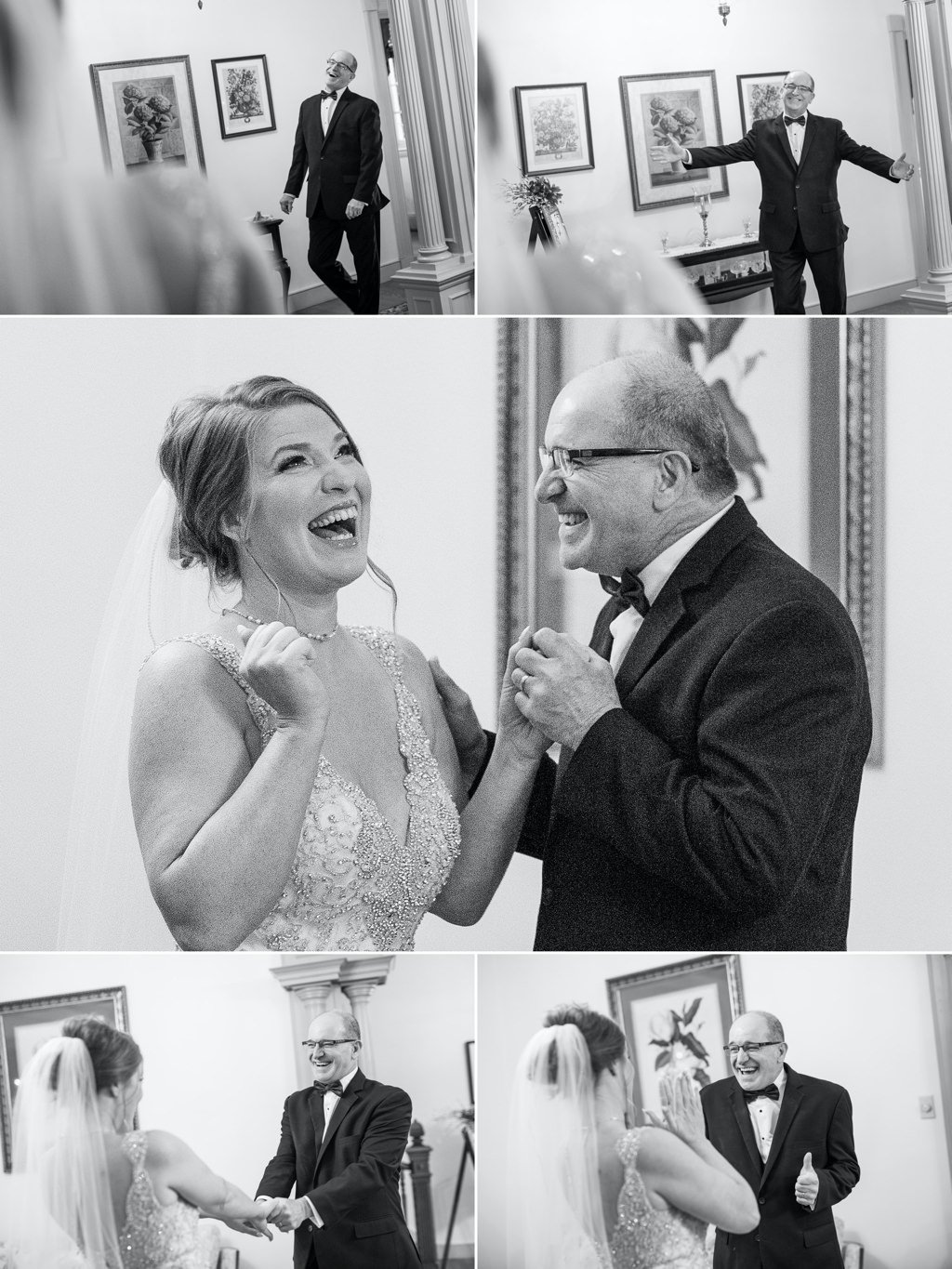 Amazing Father Daughter First Look Wedding Photos Omg Pa