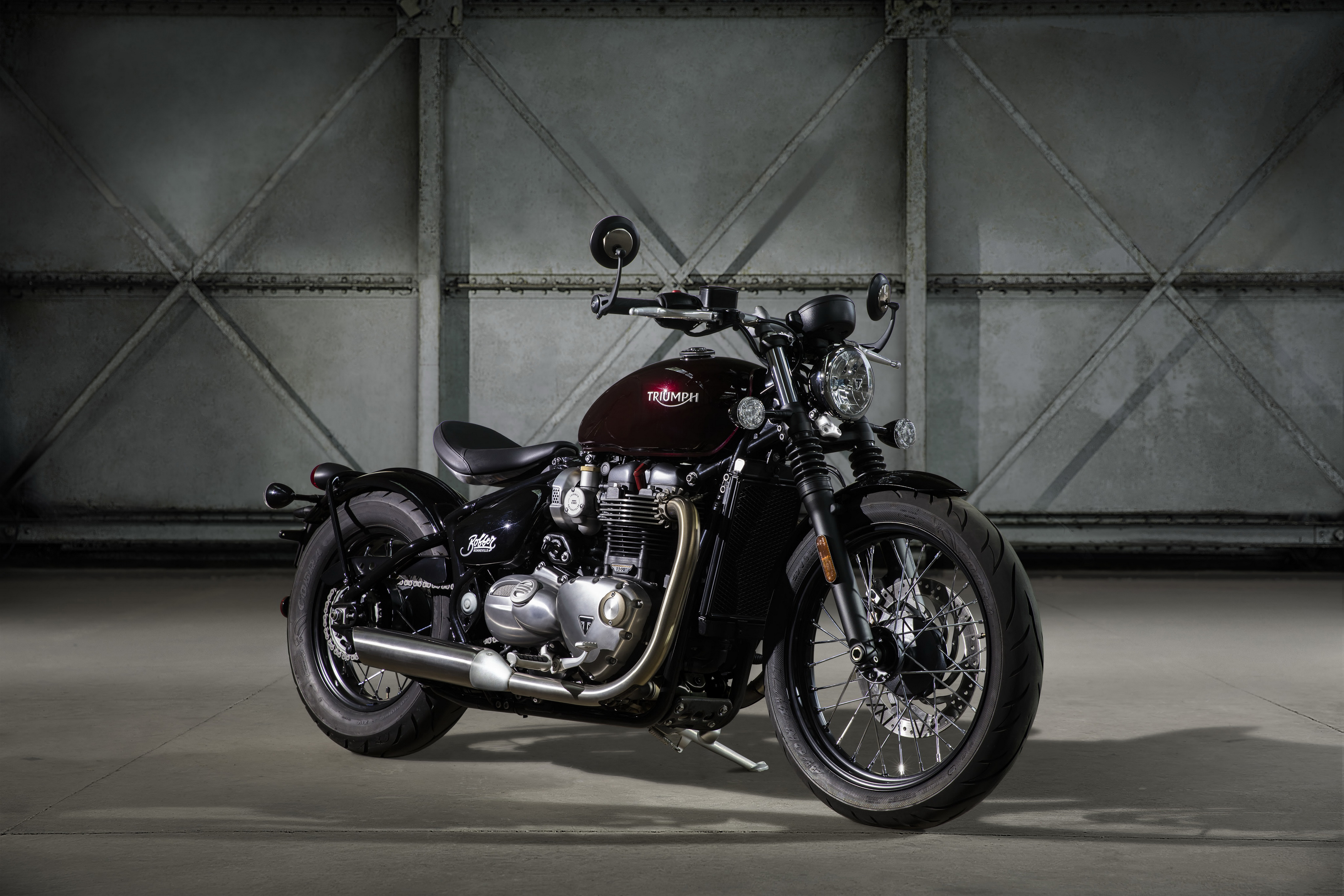 Triumph Bonneville 4k Ultra HD Wallpaper