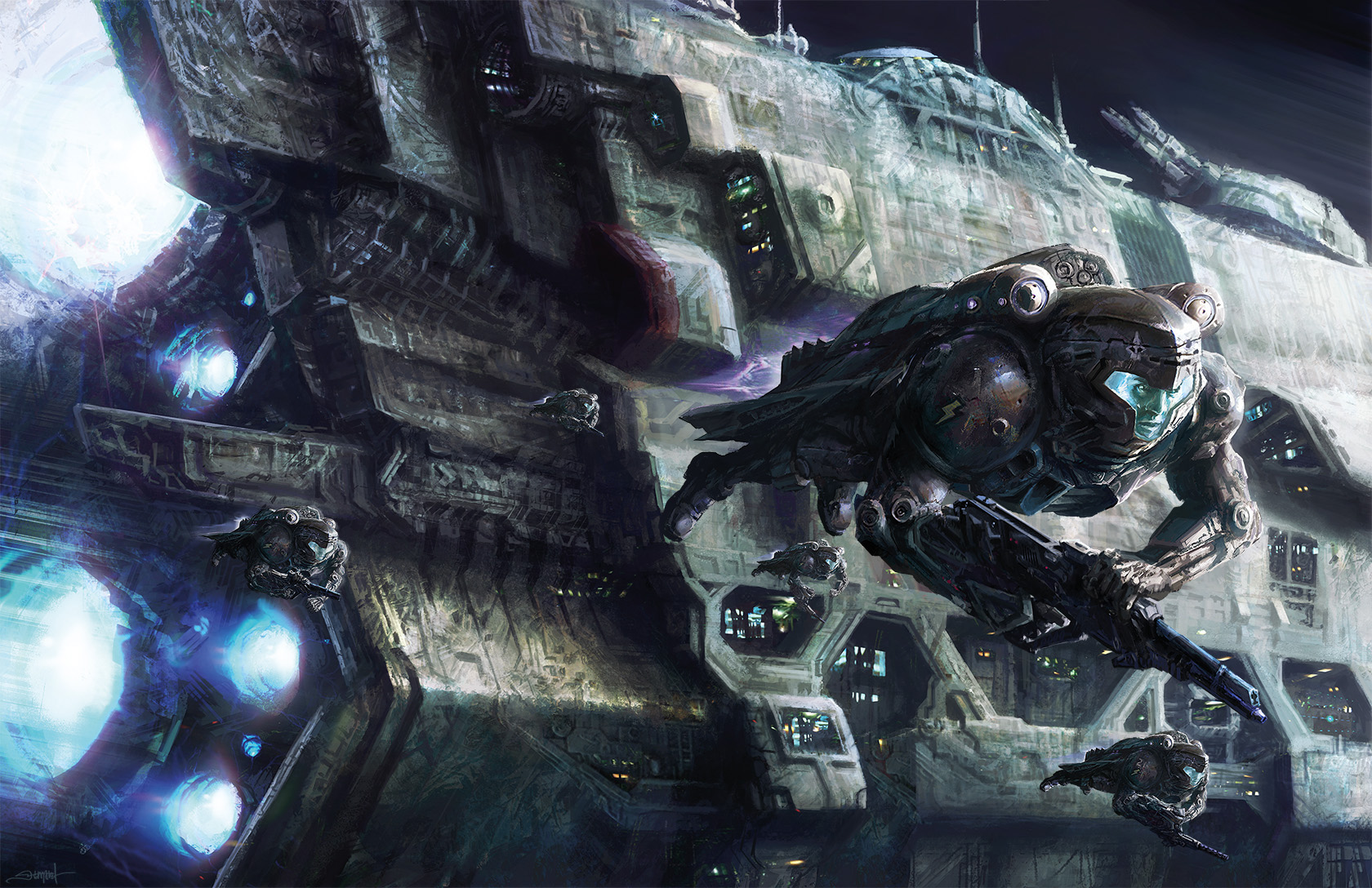 Sci Fi By David Demaret France Full Image Here Tools