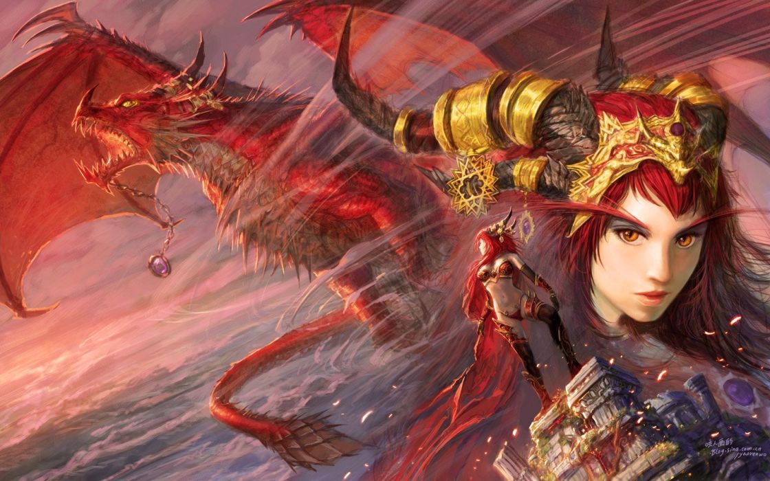 Dragons World Of Warcraft Alexstrasza Cataclysm