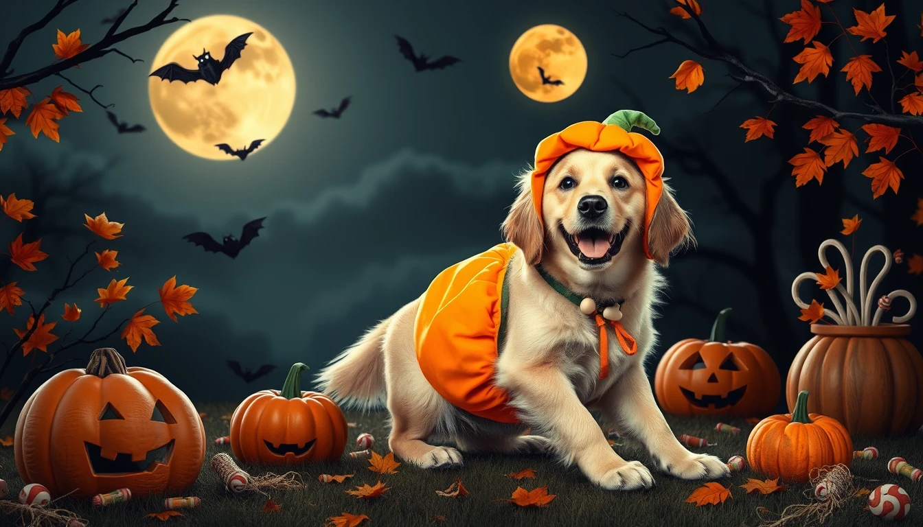 Golden Retriever Wallpaper Halloween