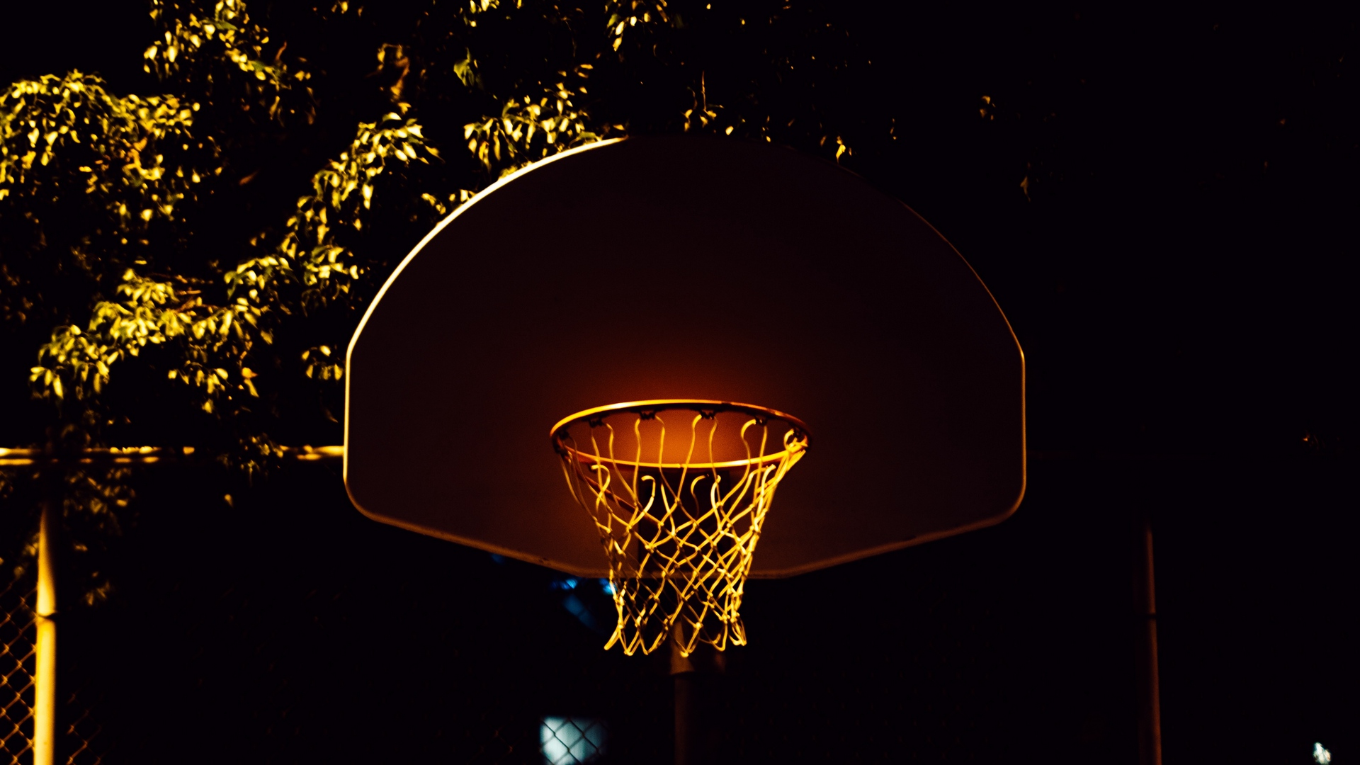 Wallpaper Basketball Hoop