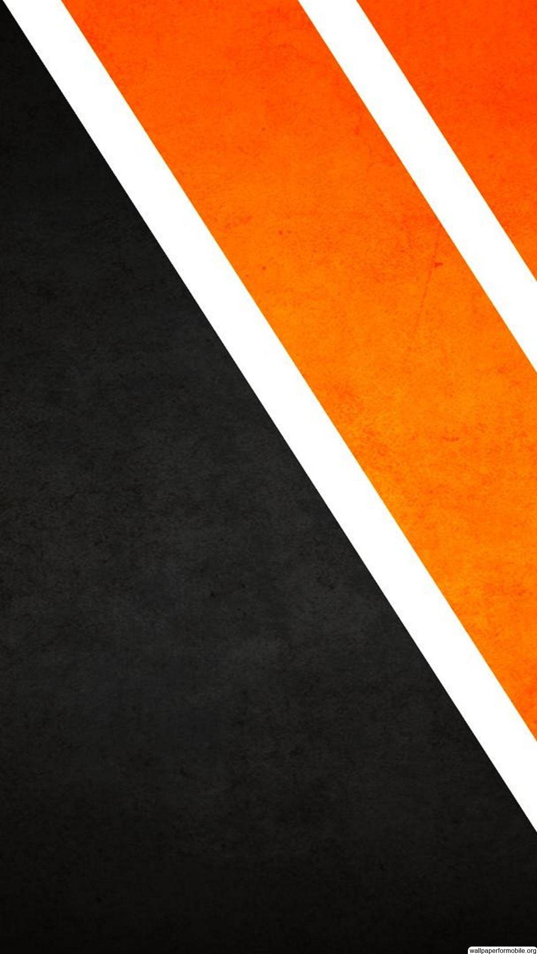 Orange Black Wallpaper