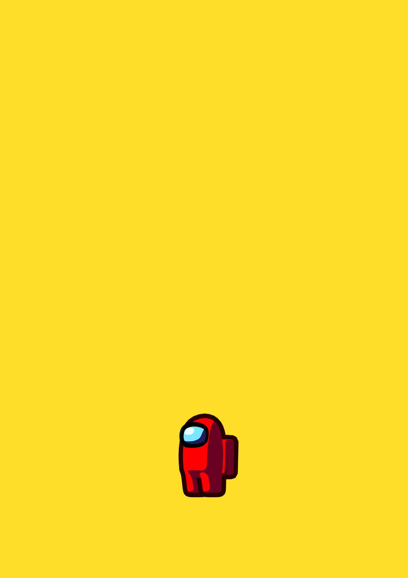 Among Us Red Wallpaper