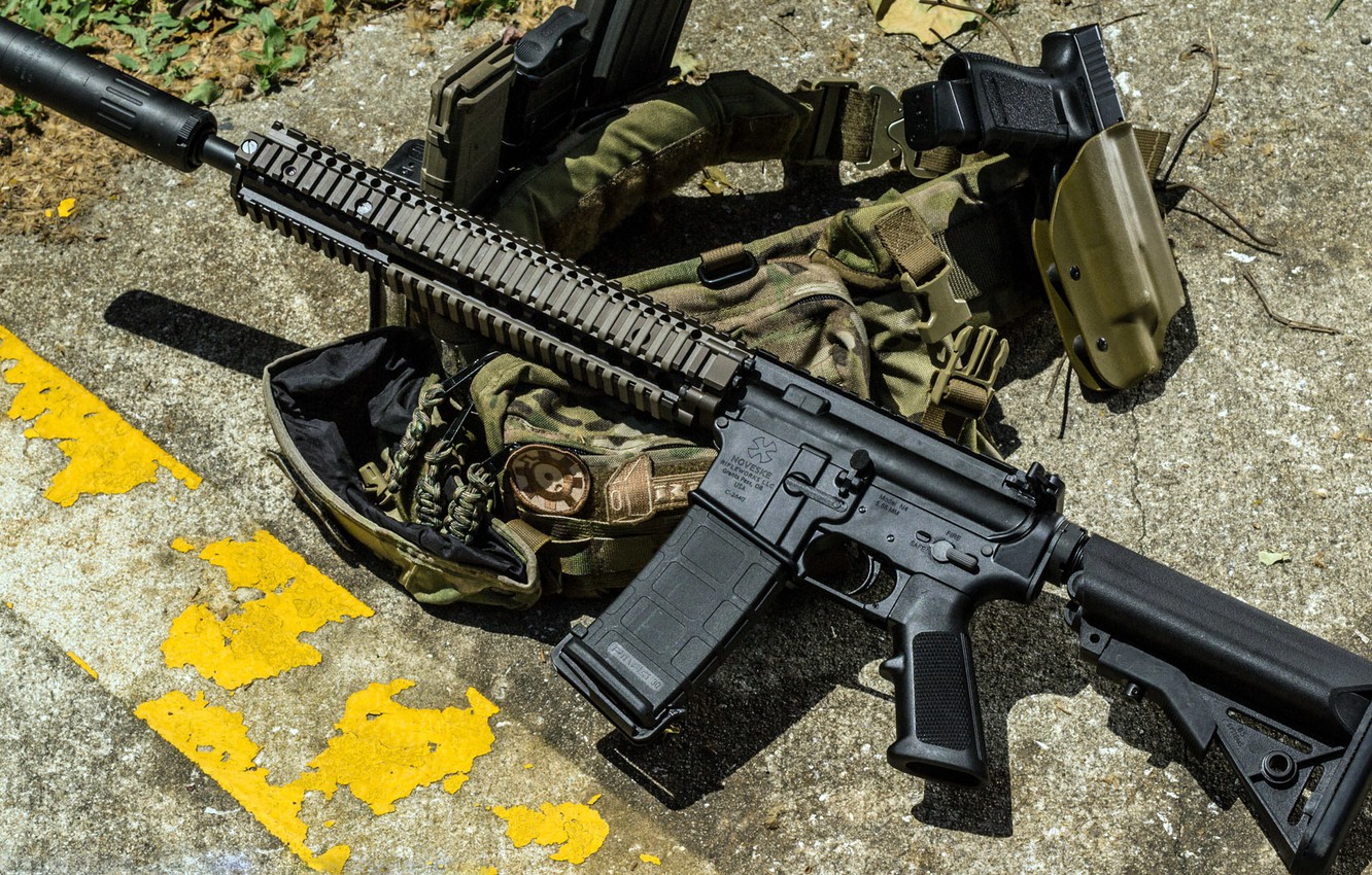 Wallpaper Gun Rifle Unloading Stores Vest Mm Rifleworks